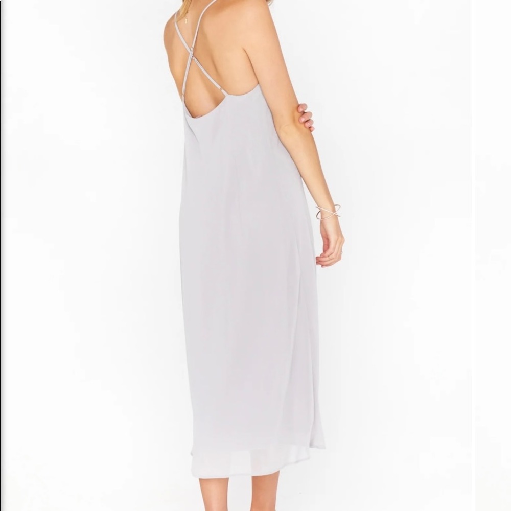 Show Me Your Mumu - Cowl Neck Chiffon Dress